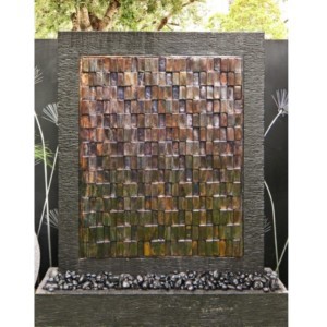 Water Wall – 3D Antique Squares